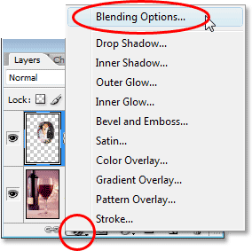 blending option photoshop