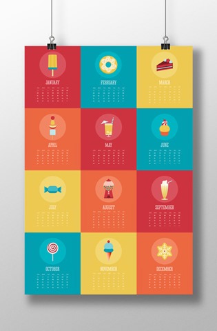 Креативные идеи для дизайна календарей