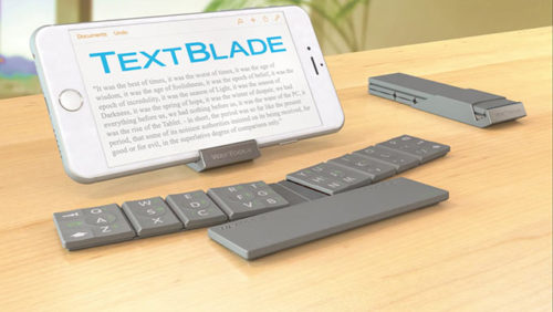 TextBlade против экранной клавиатуры: как набрать текст с помощью 8 клавиш