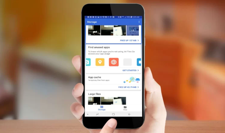 Google Files Go: шустрое приложение для очистки смартфона